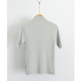 モックネック ニットトップス 五分袖韓国 | Miniministore | 詳細画像19 