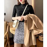 モックネック ニットトップス 五分袖韓国 | Miniministore | 詳細画像2 