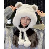 レディースファー帽子 くま耳帽子 暖かい | Miniministore | 詳細画像15 
