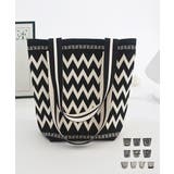 トートバッグ ニット編みバッグ 韓国風鞄 | Miniministore | 詳細画像1 