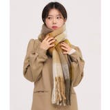 カシミヤ風マフラーチェック柄 大判 厚手 | Miniministore | 詳細画像12