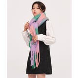 カシミヤ風マフラーチェック柄 大判 厚手 | Miniministore | 詳細画像13