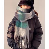 カシミヤ風マフラーチェック柄 大判 厚手 | Miniministore | 詳細画像3