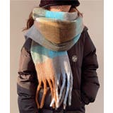 カシミヤ風マフラーチェック柄 大判 厚手 | Miniministore | 詳細画像4