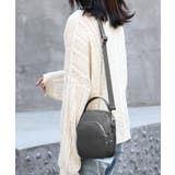 ダークグレー | イヤホンホール付き ミニショルダーバッグ | ANGELCLOSET