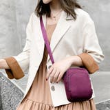 パープル | ミニショルダーバッグ ミニポシェット軽量 | Miniministore