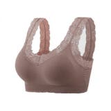 ピンクブラウン | ハーフトップ ブラジャー ノンワイヤー | Miniministore