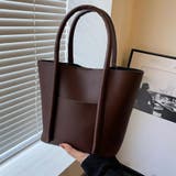 ブラウン | ハンドバッグ レディース バケツバッグ オフィスカジュアル | Miniministore