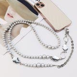 シルバー | スマホショルダーストラップクリアホルダー | Miniministore