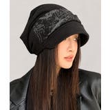 ブラック | レディース 大人かわいい 秋冬帽子 | SUNSHINE CLOSET