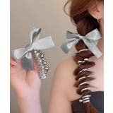 シルバー | リボン コイルポニー 簡単 コイルアップ | Miniministore