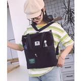 ブラック | キャンバス トートバッグ 3way 軽量 | Miniministore
