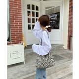 大容量 レオパード柄 ショルダーバッグ | Miniministore | 詳細画像6