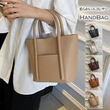 ハンドバッグ レディース バケツバッグ オフィスカジュアル | Miniministore | 詳細画像1