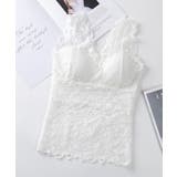 総レースタンクトップインナー カップ付き | Miniministore | 詳細画像12 