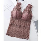 総レースタンクトップインナー カップ付き | Miniministore | 詳細画像13 