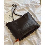 クロコ型押し トートバッグ 2点セット | Miniministore | 詳細画像16 