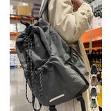 リュックサック ドローストリング 大容量 | Miniministore | 詳細画像1 