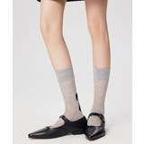 リボンデザイン シアーソックス 美脚靴下 | Miniministore | 詳細画像13