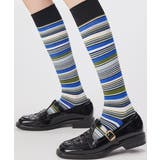 ボーダー柄 リブハイソックス 配色 靴下 | Miniministore | 詳細画像15