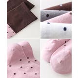 ドット柄 ハイソックス バイカラー 靴下 | Miniministore | 詳細画像20