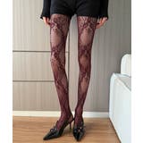 花柄レース フィッシュネットタイツ 美脚 | Miniministore | 詳細画像38