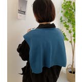 ロゴ 2WAY肩掛け ニットストール秋冬 | Miniministore | 詳細画像23