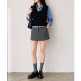 ベーシック ショート丈長袖シャツブラウス | Miniministore | 詳細画像4