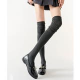 ニーハイソックス 脚長 膝上丈ソックス | Miniministore | 詳細画像31 