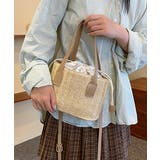 ベージュ | かごバッグ レディース ショルダーバッグ | Miniministore