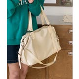 アイボリー | 大容量トートバッグA4通勤通学斜め掛け鞄 | Miniministore
