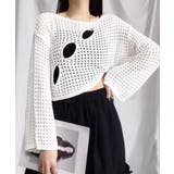 ホワイト | メッシュ編み サマーニット レディース夏 | Miniministore