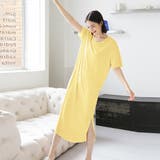 イエロー | Tシャツワンピース ロングワンピ 涼しい | Miniministore