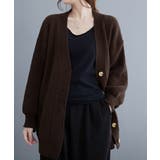 ブラウン | ニットカーディガン レディース アウター | Miniministore