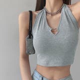 ライトグレー | タンクトップ キャミソール セクシー美背 | Miniministore