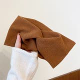 キャメル | ヘアバンド レディース 幅広い 髪留め | Miniministore
