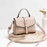 ベージュ | ミニショルダー トートバッグ スクエア | Miniministore