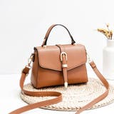 キャメル | ミニショルダー トートバッグ スクエア | Miniministore