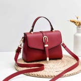 ワインレッド | ミニショルダー トートバッグ スクエア | Miniministore