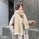ベージュ | マフラー レディース 大判ストール暖かい | Miniministore