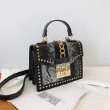 ブラック*シルバー | ミニバッグ スクエア ミニ ショルダー | Miniministore