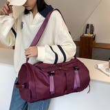 ワインレッド | トラベルバッグ大容量旅行 スポーツバッグ | Miniministore