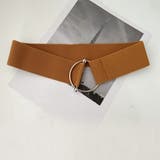 キャメル | バックルベルト レディース ゴム 合金 | Miniministore