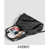 大容量トートバッグA4通勤通学斜め掛け鞄 | Miniministore | 詳細画像9 