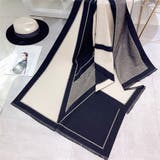 大判マフラー リバーシブル 幾何学柄 | Miniministore | 詳細画像12