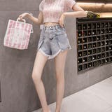 ライトブルー | デニム ショートパンツ レディース | Miniministore