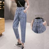 デニムパンツ ハイウエスト パンツ | Miniministore | 詳細画像1