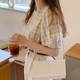 ブラウス シャツ チェック柄 ボリューム袖 | Miniministore | 詳細画像9