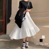 ロングスカート プリーツ 切り替え 夏 | Miniministore | 詳細画像1