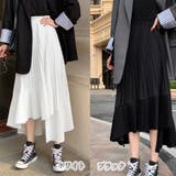ロングスカート プリーツ 切り替え 夏 | Miniministore | 詳細画像2